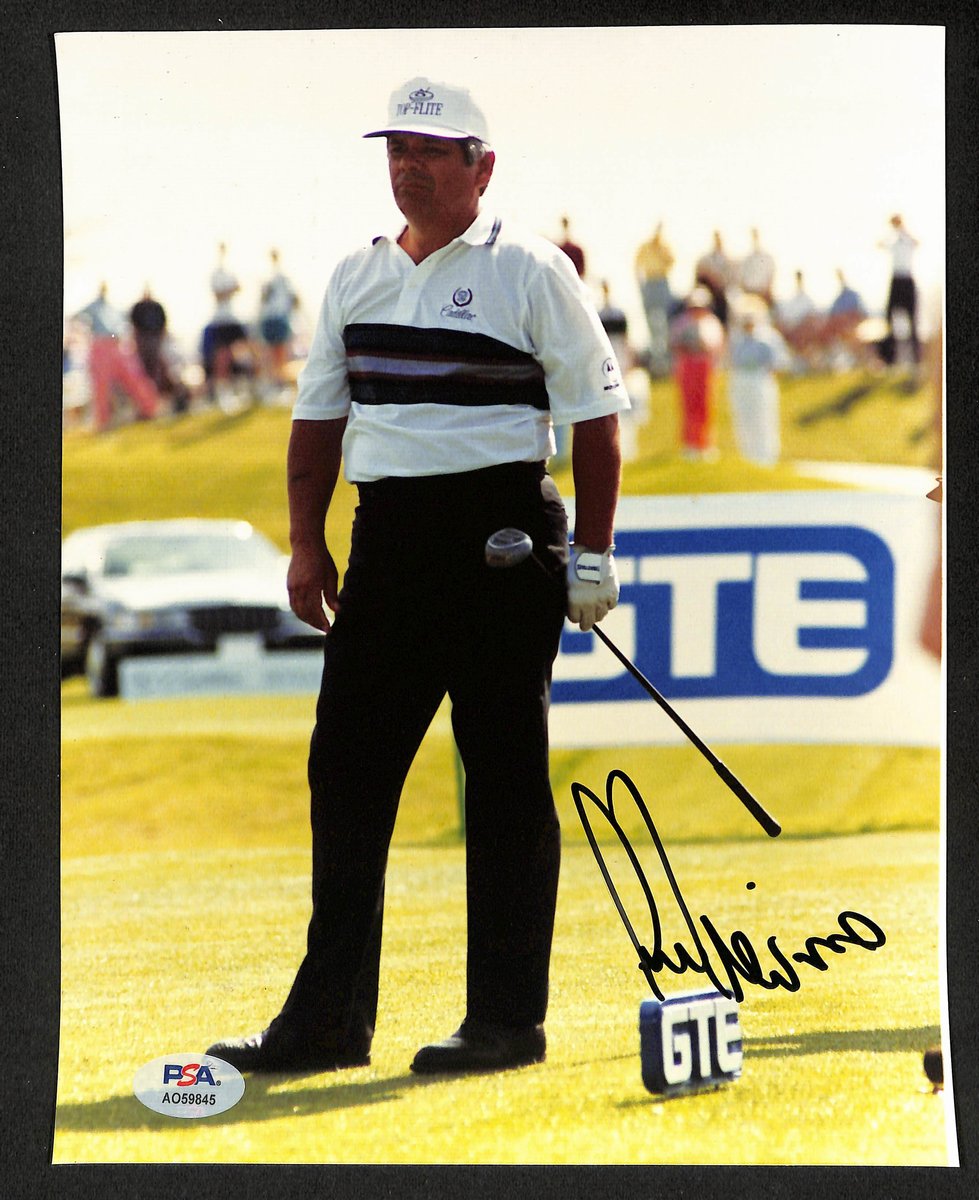 Lee Trevino Signed/Autographed 8x10 Photo PGA Champ PSA 195027