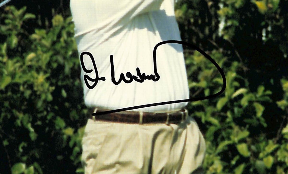 Ian Woosman Signed/Autographed 8x10 Photo PGA Champ PSA 195031