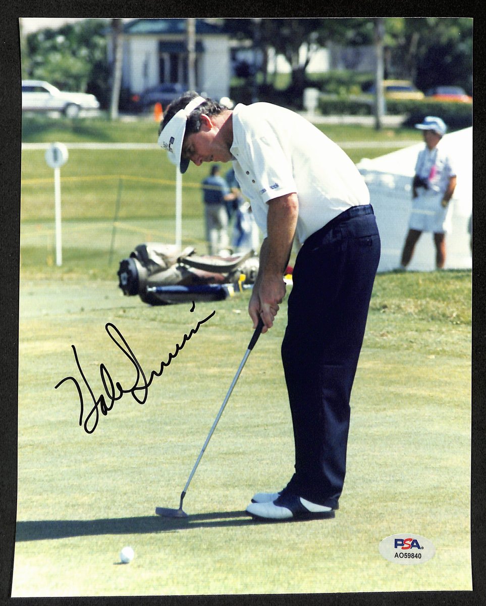 Hale Irwin Signed/Autographed 8x10 Photo PGA Champ PSA 195032