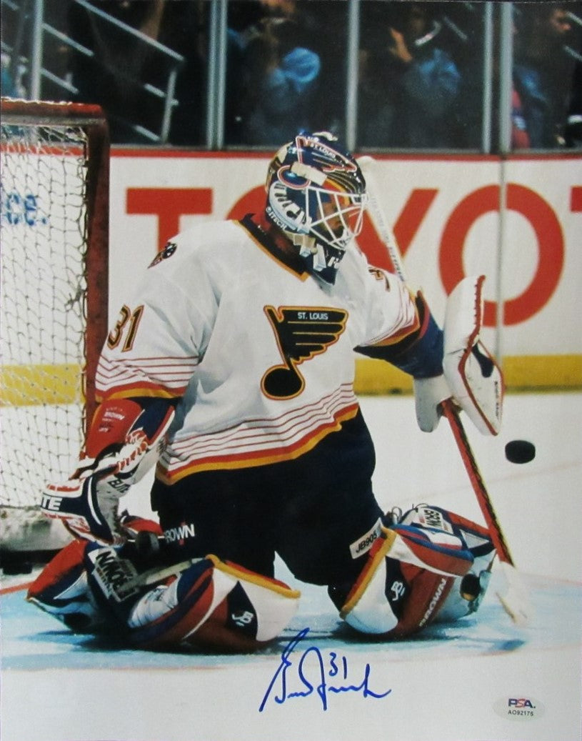 Curtis Joseph Signed/Autographed 16x20 Photo St. Louis Blues PSA/DNA 194706