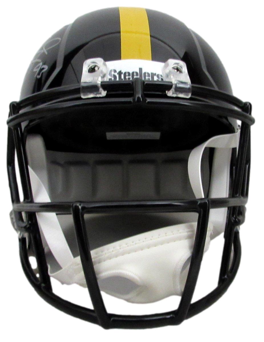 Troy Polamalu HOF Signed Full Size Speed Replica Helmet Steelers Beckett 194760