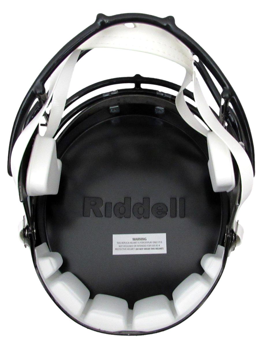 Troy Polamalu HOF Signed Full Size Speed Replica Helmet Steelers Beckett 194760