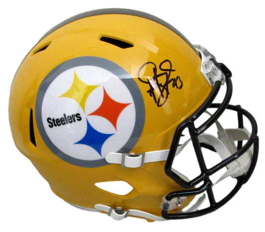 Troy Polamalu HOF Signed Full Size Replica T/B Helmet Steelers Beckett 194761