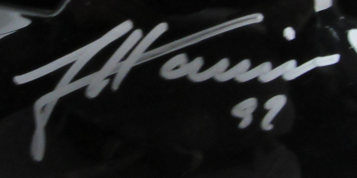 James Harrison Signed Full Size Speed Replica Helmet Steelers Beckett 194764