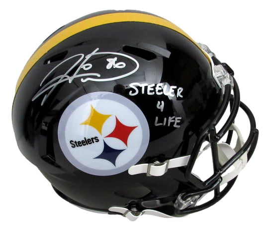 Hines Ward Signed/Auto Full Size Speed Replica Helmet Steelers Beckett 194768