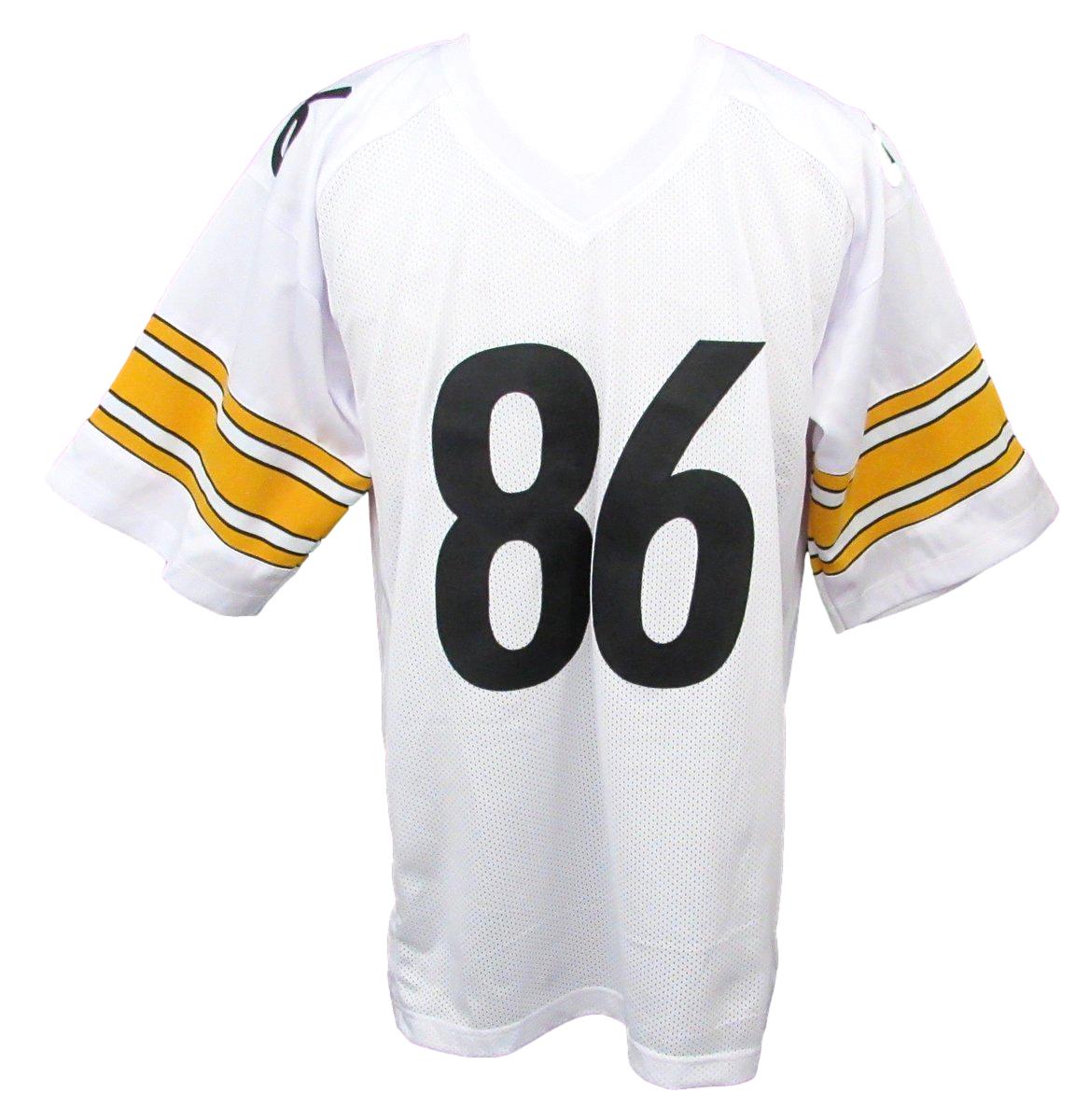 Hines Ward Signed/Autographed Steelers White Custom Jersey Beckett 194776