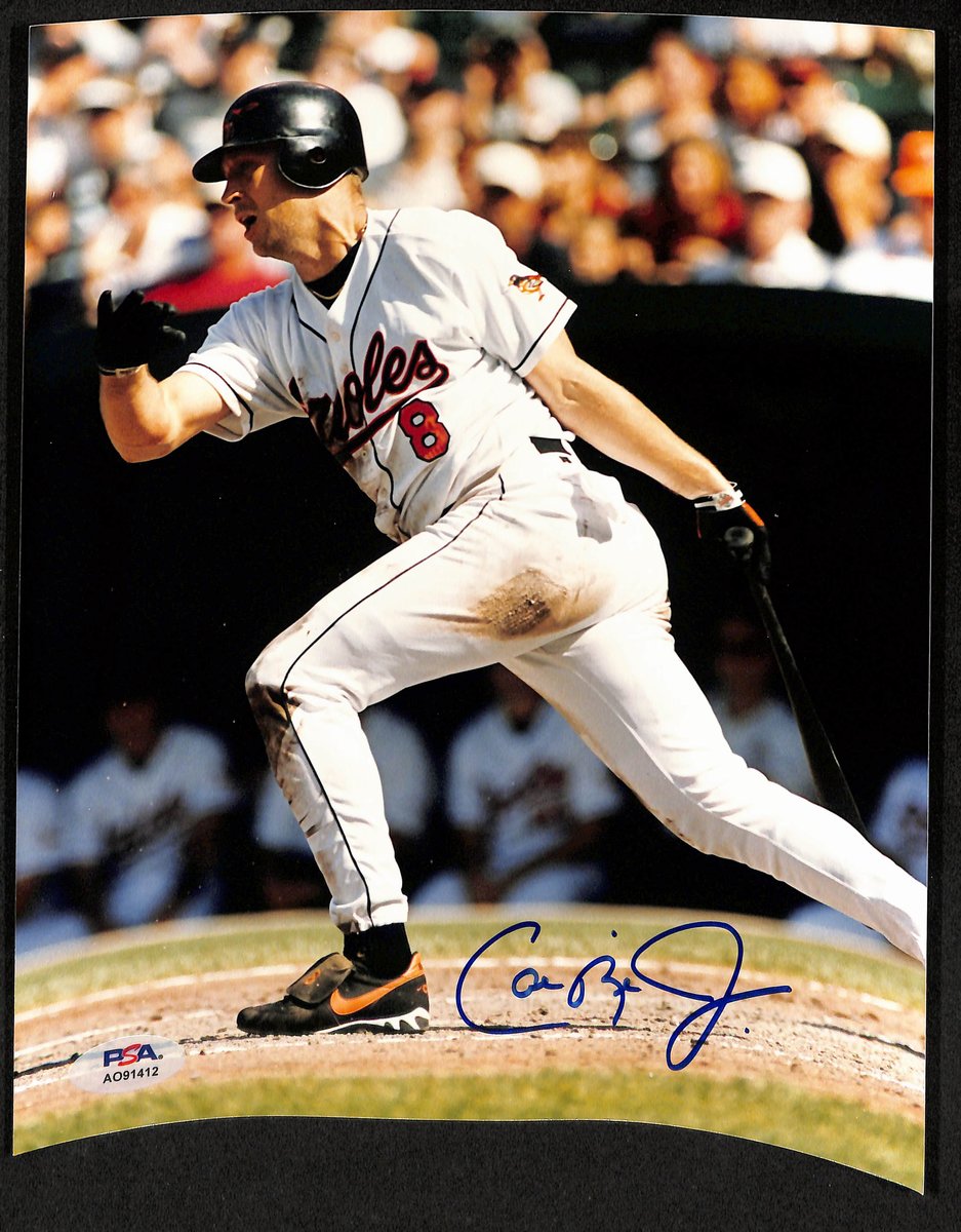 Cal Ripken Jr. HOF Signed/Auto 8x10 Photo Baltimore Orioles PSA/DNA 194453