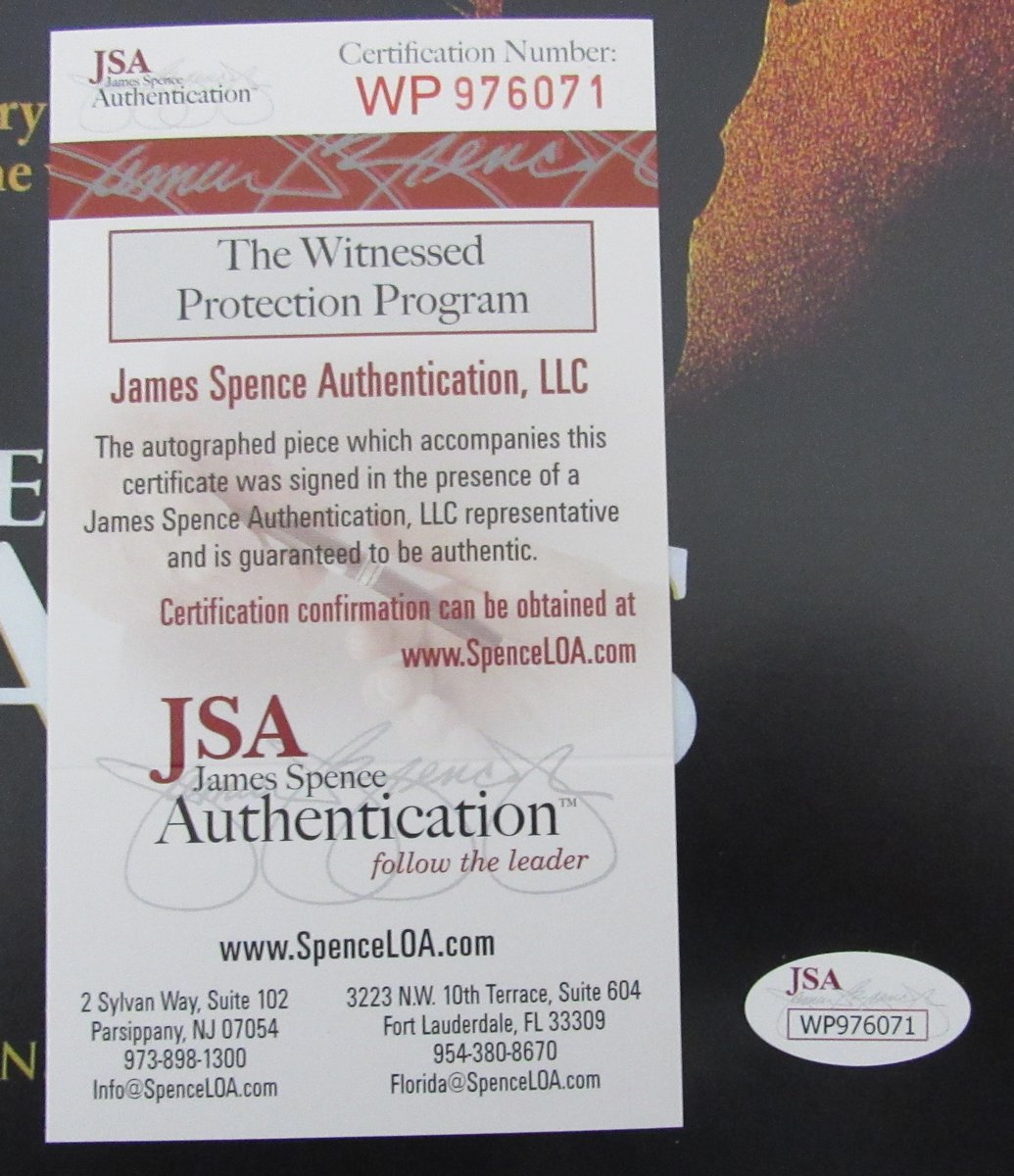 Herman Boone Signed/Auto 11x17 Movie Poster "Remember the Titans" JSA 194779