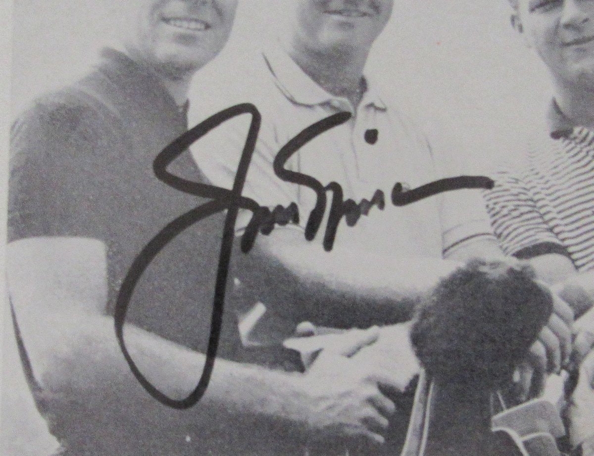Arnold Palmer/Jack Nicklaus/Gary Player Signed 1963 Golf World PSA/DNA 195623