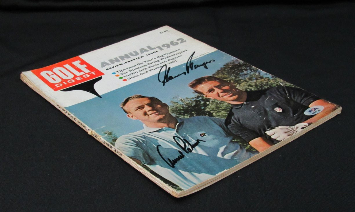 Arnold Palmer/Gary Player Dual-Signed 1962 Golf Digest Magazine PSA/DNA 1940778