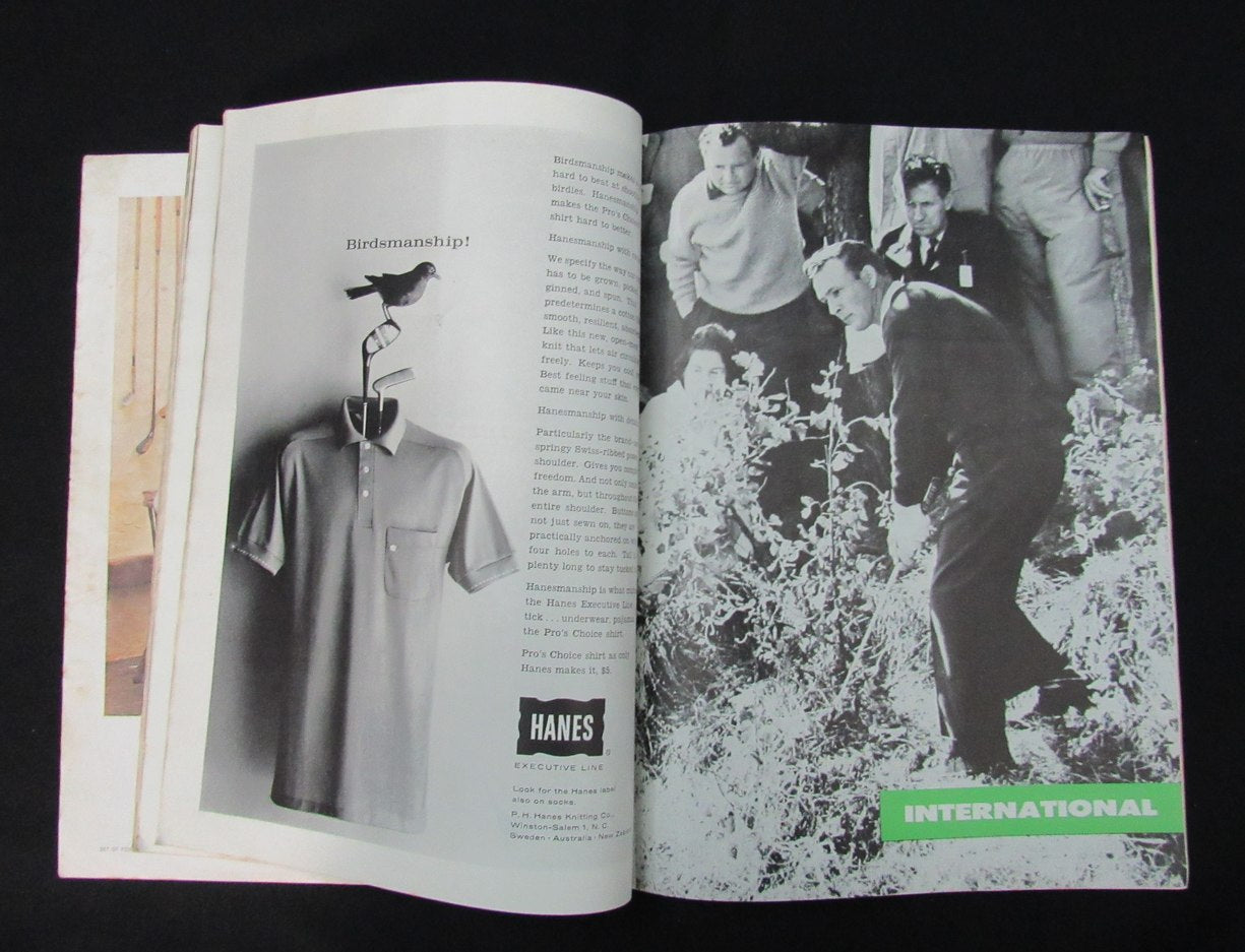 Arnold Palmer/Gary Player Dual-Signed 1962 Golf Digest Magazine PSA/DNA 1940778
