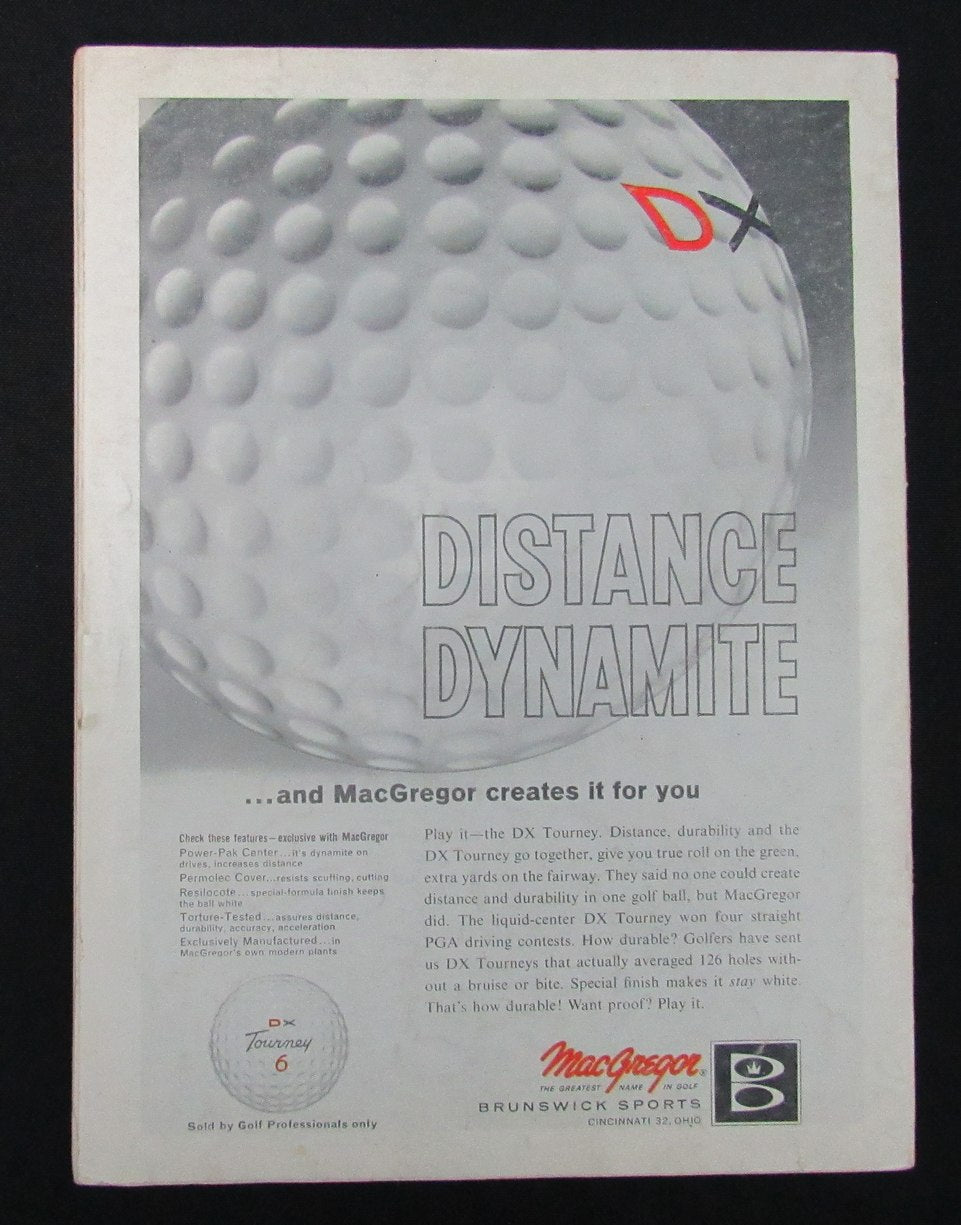 Arnold Palmer Signed/Auto September 1962 Golf Magazine NO LABEL PSA/DNA 1940775
