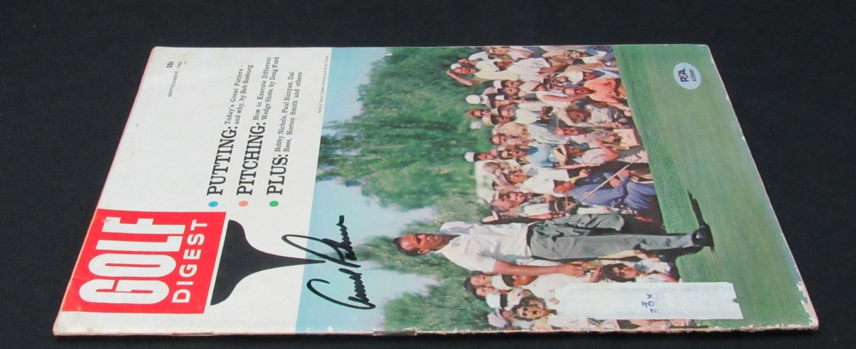 Arnold Palmer Signed/Auto September 1962 Golf Digest Magazine PSA/DNA 194074