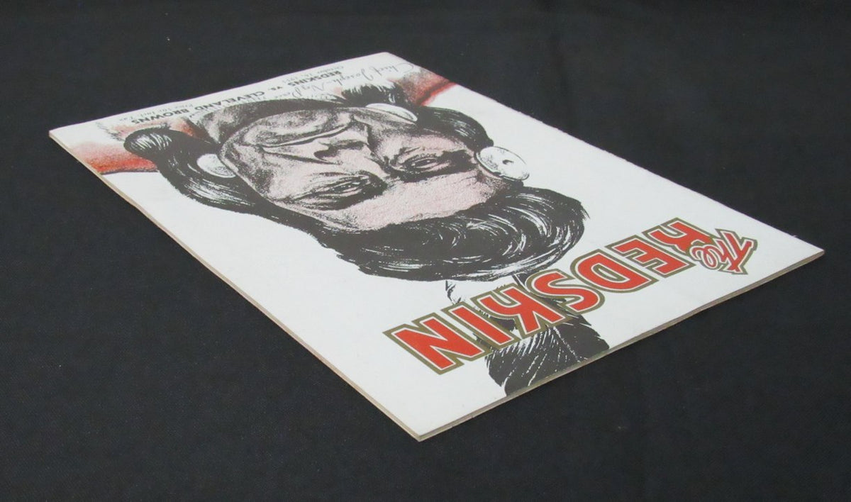 October 16, 1955 Redskins vs. Browns NFL Football Game Program 194124