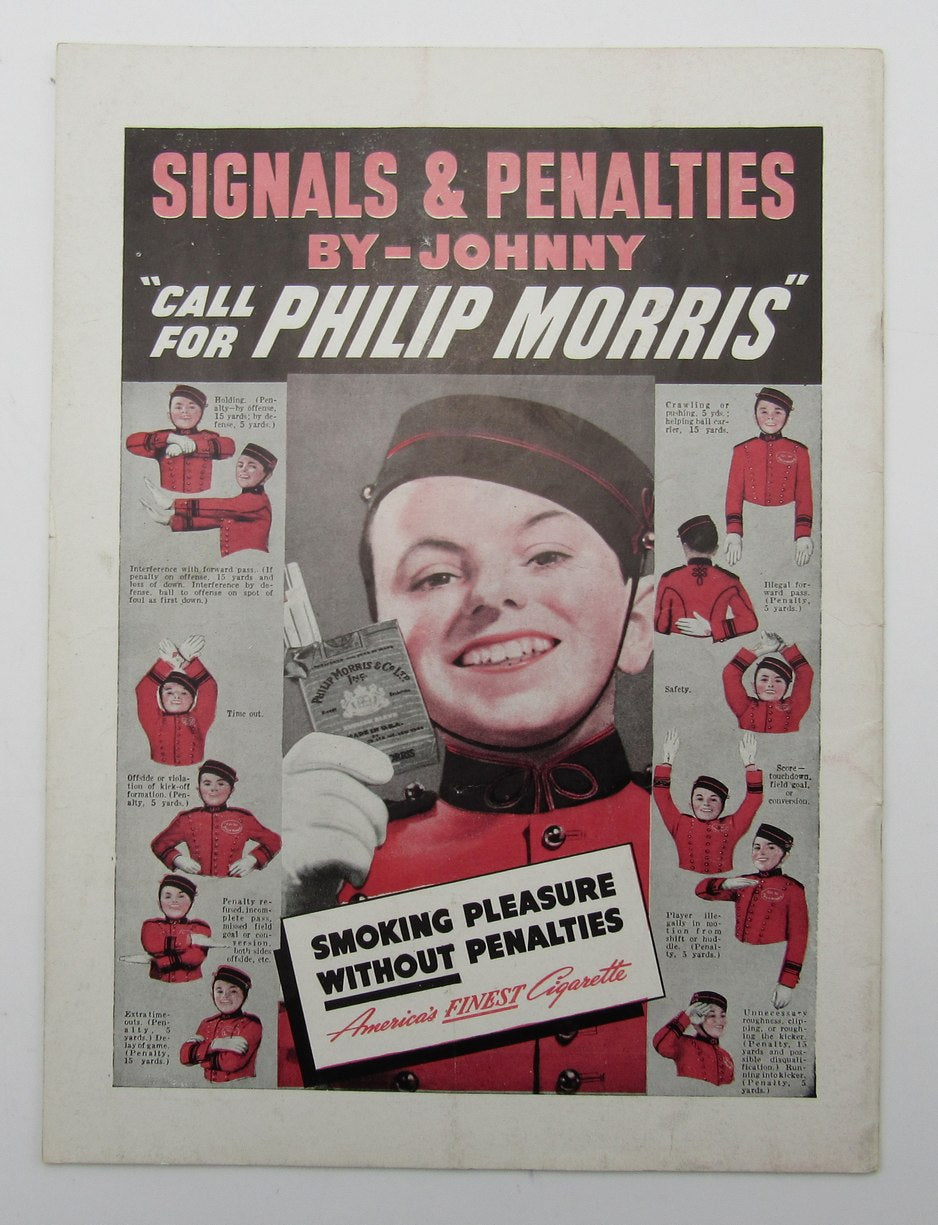 Nov. 15, 1942 Chicago Bears vs. Green Bay Packers Football Game Program 195611