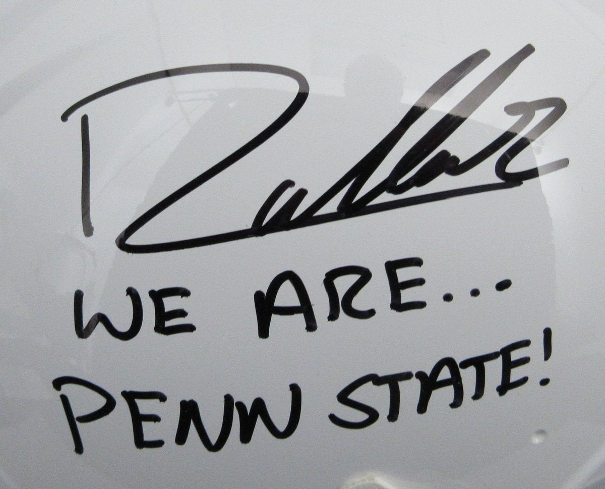 Drew Allar Signed/Insc Full Size Pro Line Authentic Helmet Penn State JSA 194517