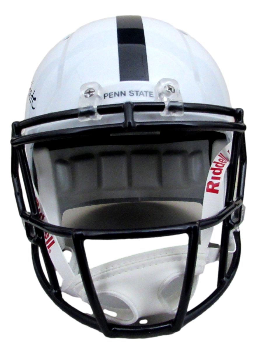 Tony Rojas Signed/Inscr Full Size Speed Replica Helmet Penn State JSA 194519