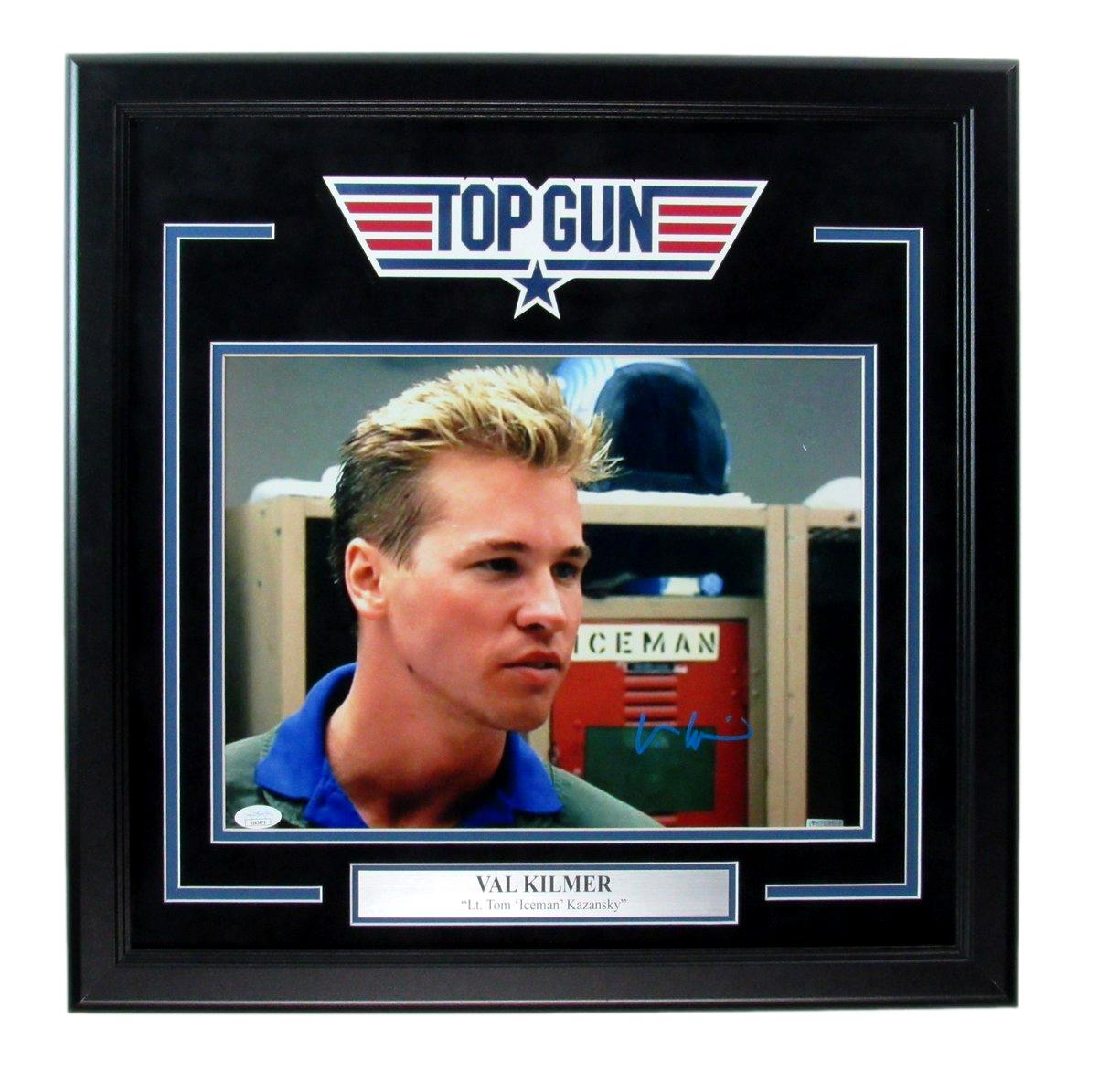 Val Kilmer Signed/Autographed 11x14 Photo "Top Gun" Framed JSA 194060