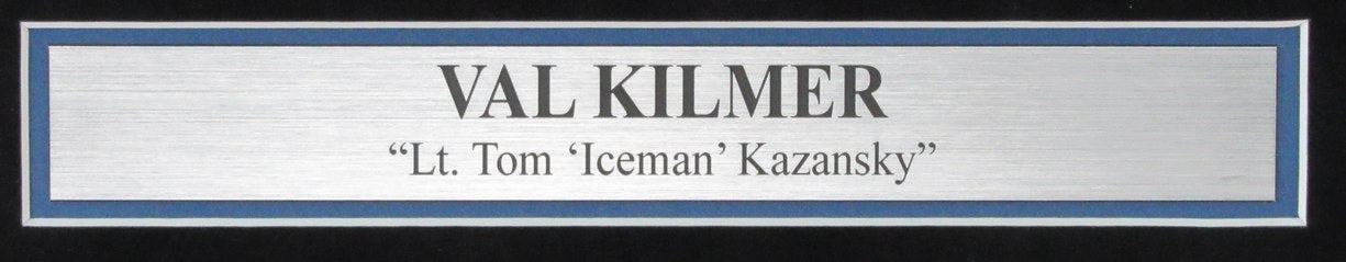 Val Kilmer Signed/Autographed 11x14 Photo "Top Gun" Framed JSA 194060