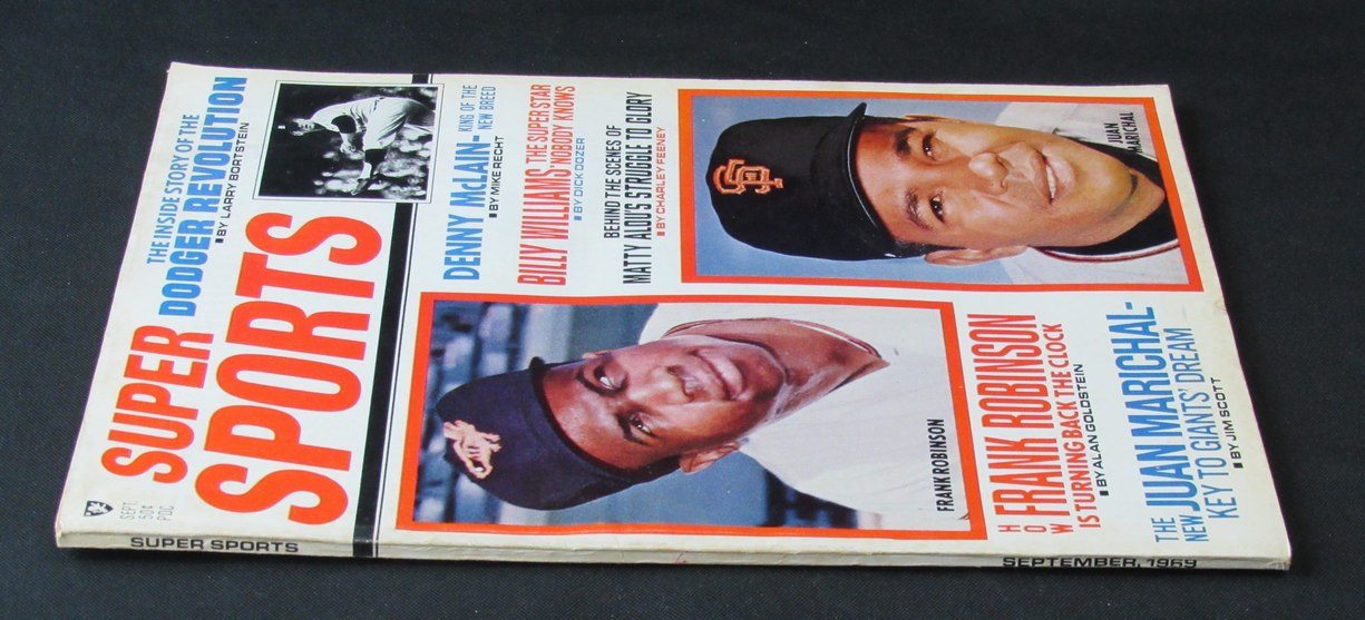 1969 Super Sports Magazine Frank Robinson/Juan Marichal on Cover NO LABEL 184656