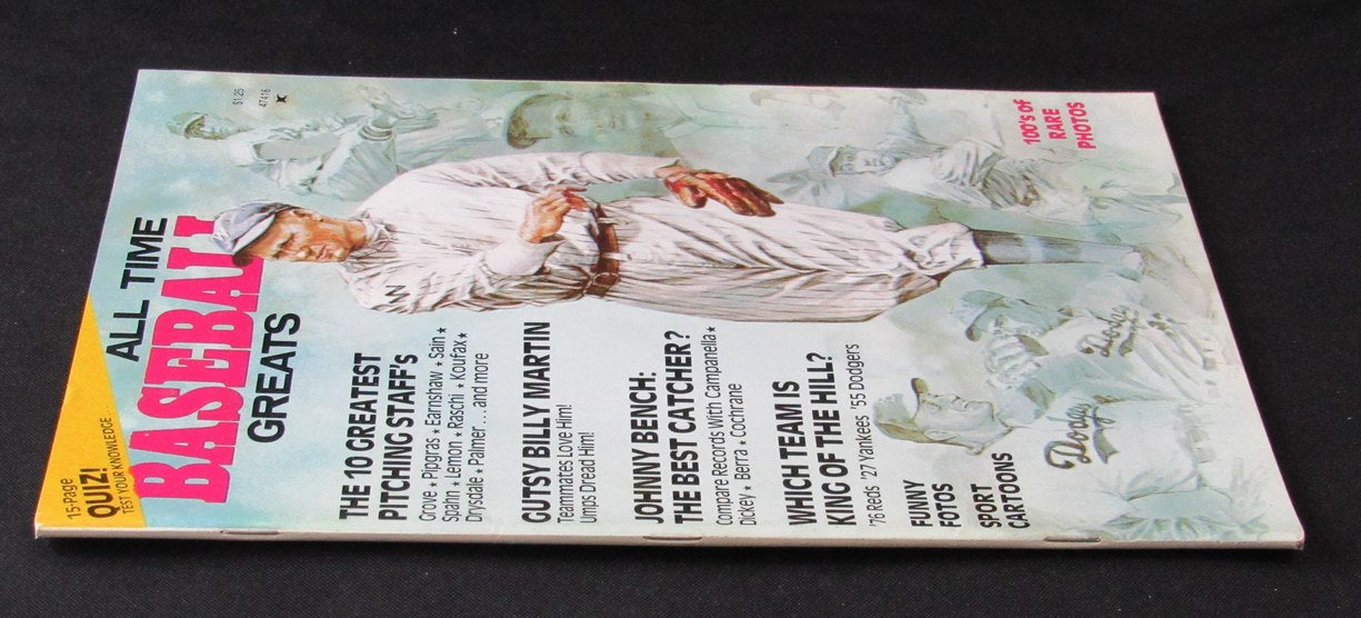 1977 All Time Baseball Greats Magazine NO LABEL 184671