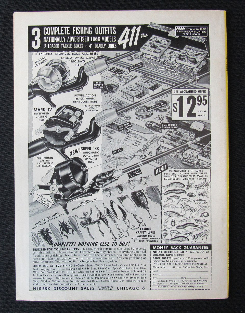 1966 Pro Sports Magazine Juan Marichal HOF Giants on Cover NO LABEL 184673