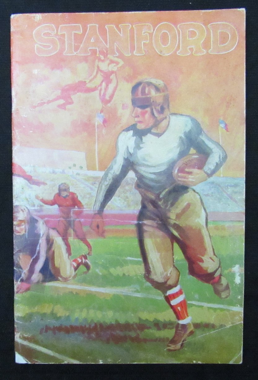 Vintage 1927 Alabama vs. Stanford NCAA Football Game Program 194679