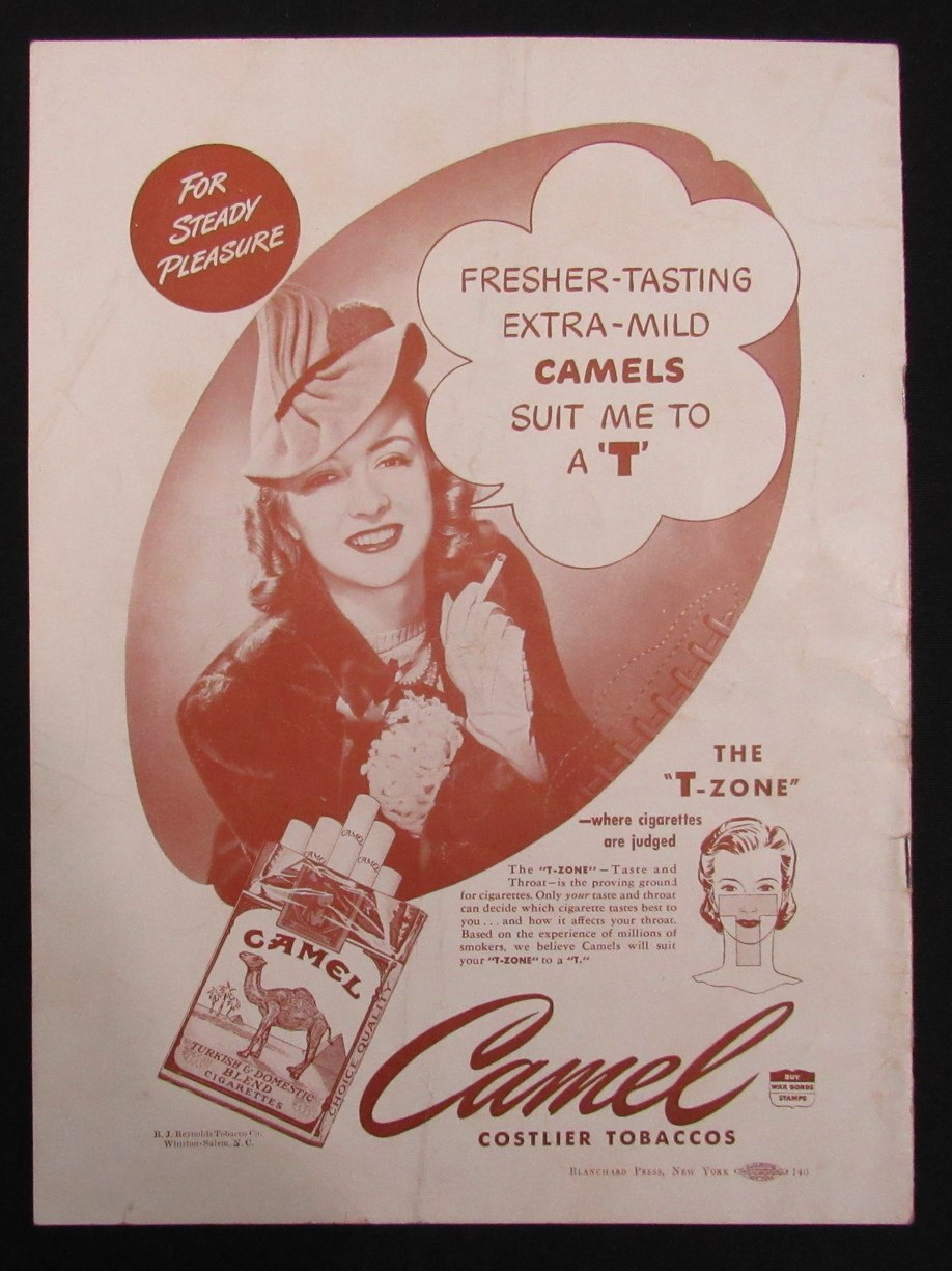 October 17, 1943 Brooklyn Dodgers vs. NY Giants Football Game Program 195517