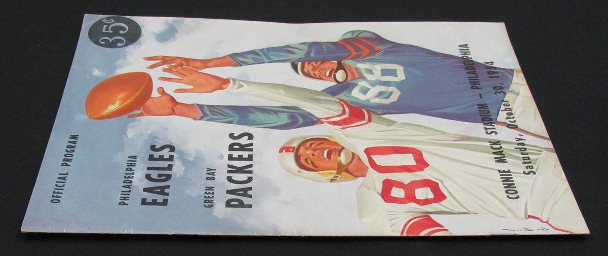October 30, 1954 Eagles vs. Green Bay Packers Football Game Program 195492
