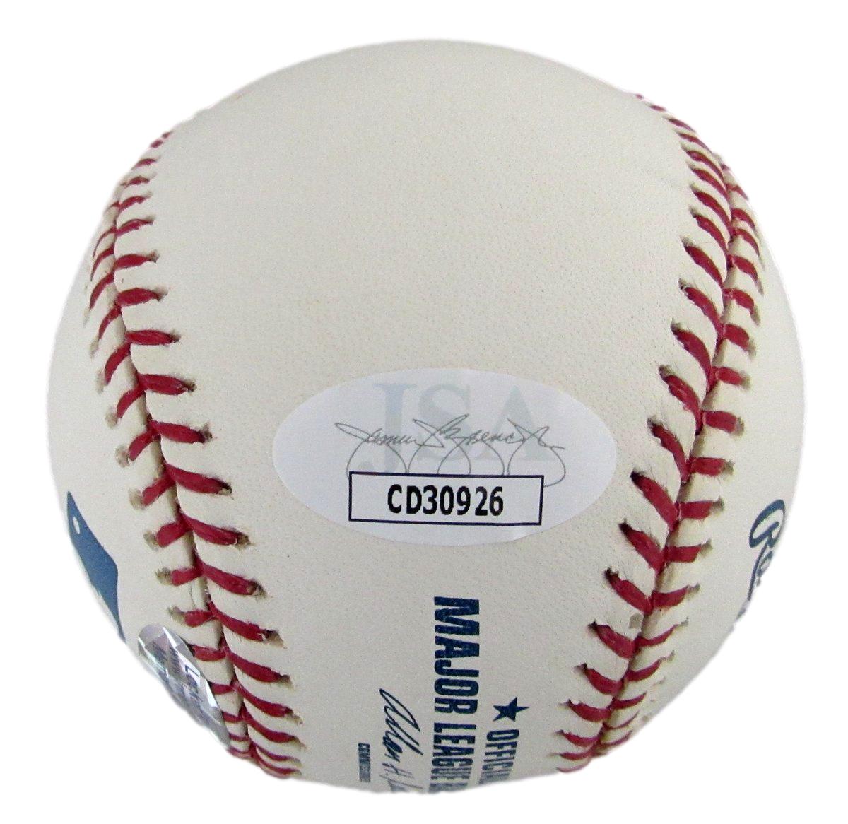 David Wright Signed/Autographed OML Baseball New York Mets JSA 192861