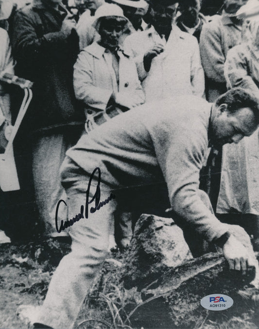 Arnold Palmer Signed/Autographed 8x10 B/W Photo PGA Champion PSA/DNA 195979