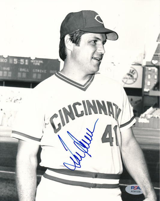 Tom Seaver HOF Signed/Autographed 8x10 Photo Cincinnati Reds PSA/DNA 195988