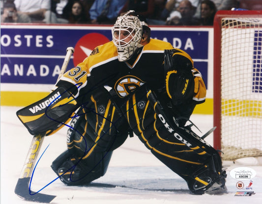 Steve Shields Autographed 8x10 Photo Boston Bruins JSA