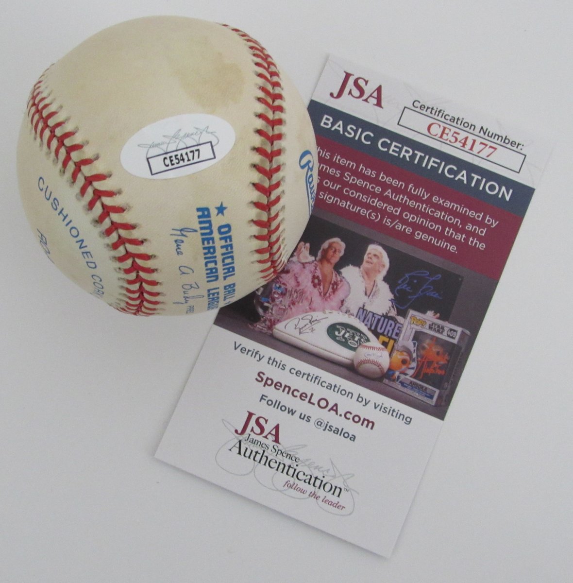 Jim Palmer Signed/Autographed OAL Baseball Baltimore Orioles JSA 196533