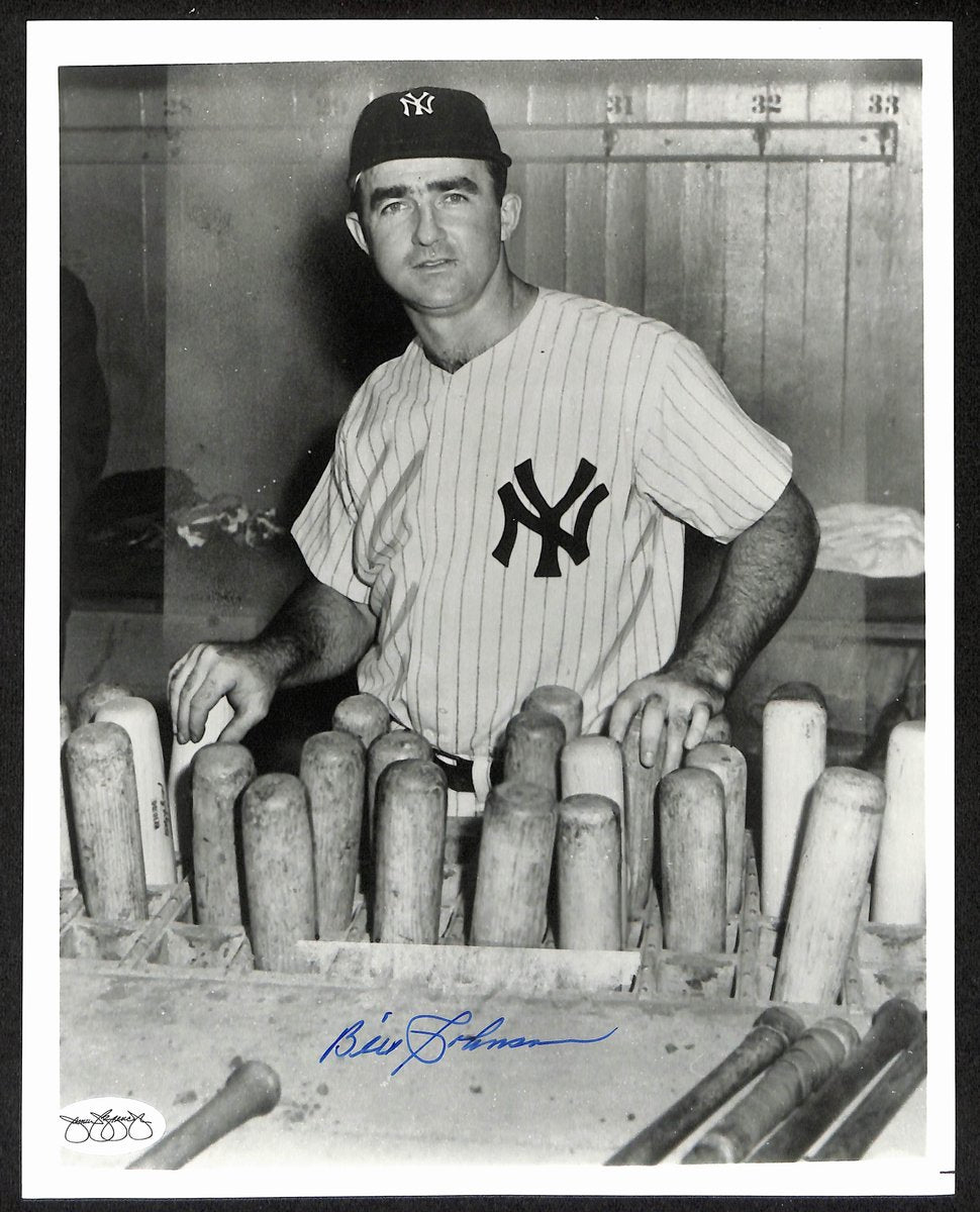 Billy Johnson Signed/Autographed 8x10 Photo New York Yankees JSA 196040