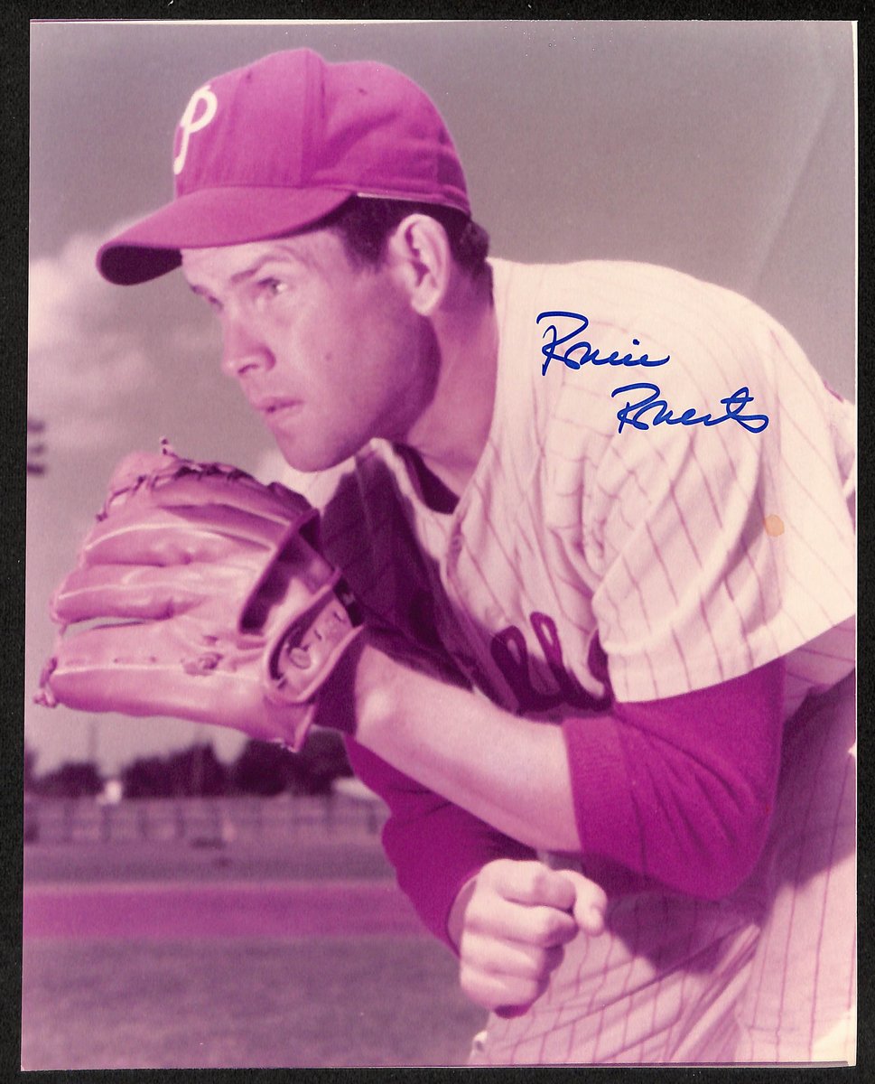 Robin Roberts HOF Signed/Autographed 8x10 Photo Philadelphia Phillies JSA 196044