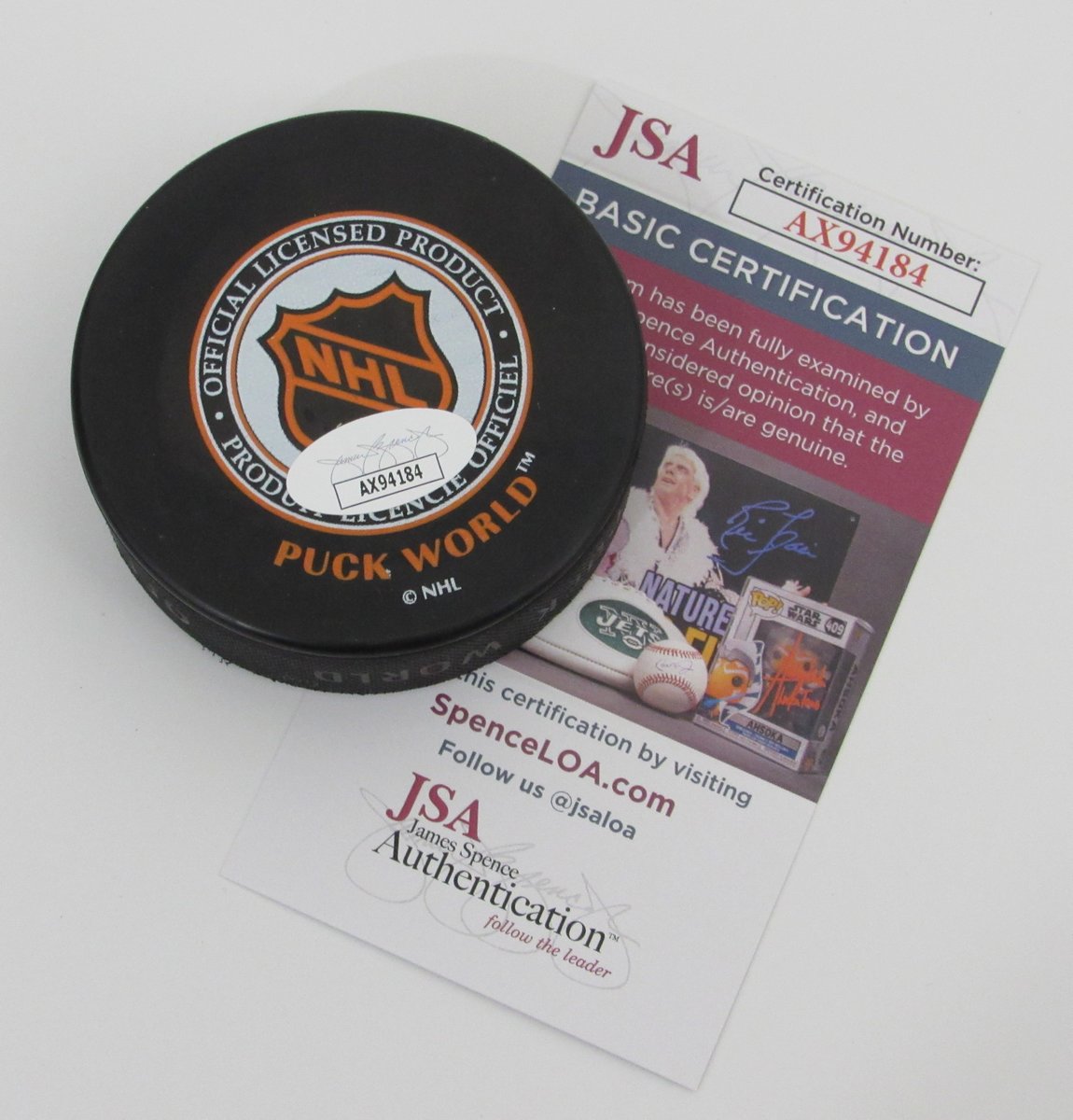 Joe Sakic HOF Signed/Auto 2000 NHL All-Star Hockey Puck Avalanche JSA 196603