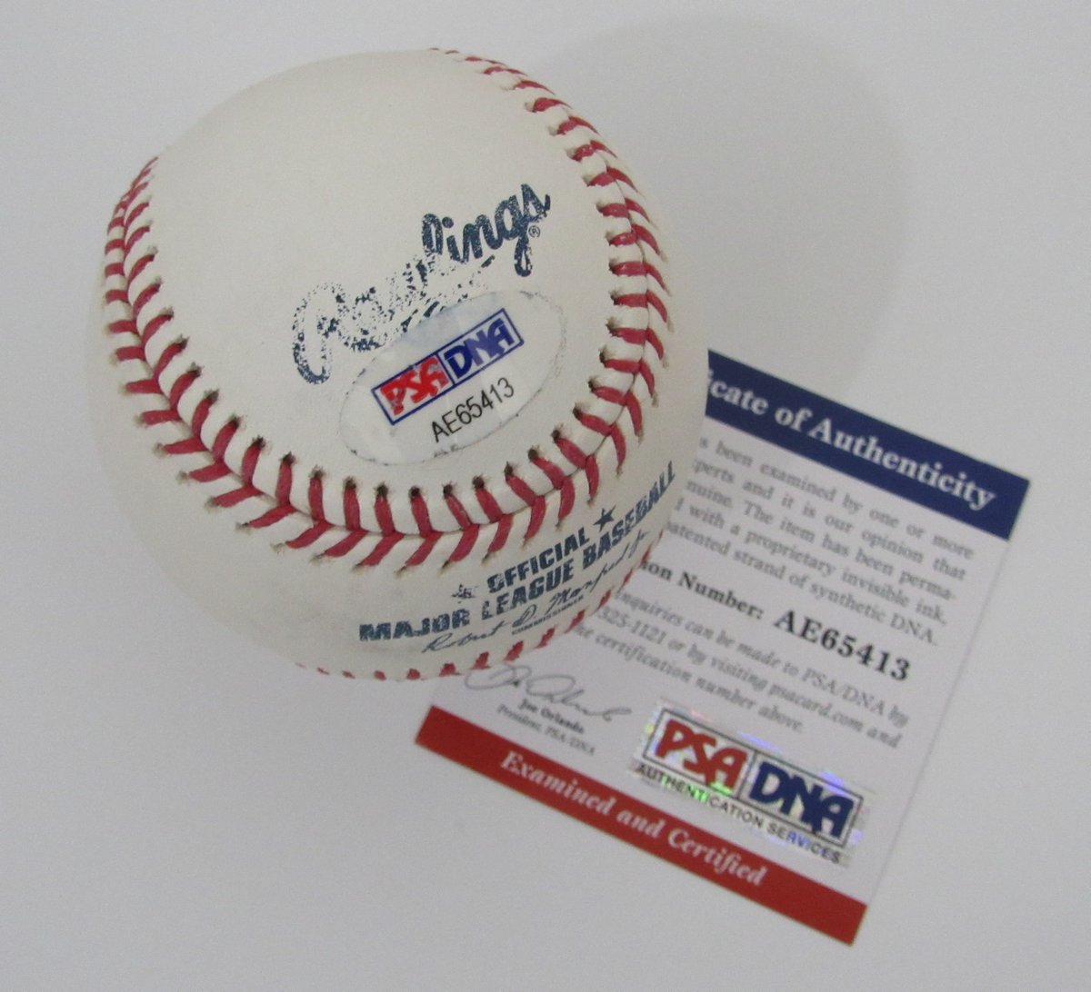 Michael Phelps Signed/Autographed OML Baseball Olympic Swimmer PSA/DNA 196578