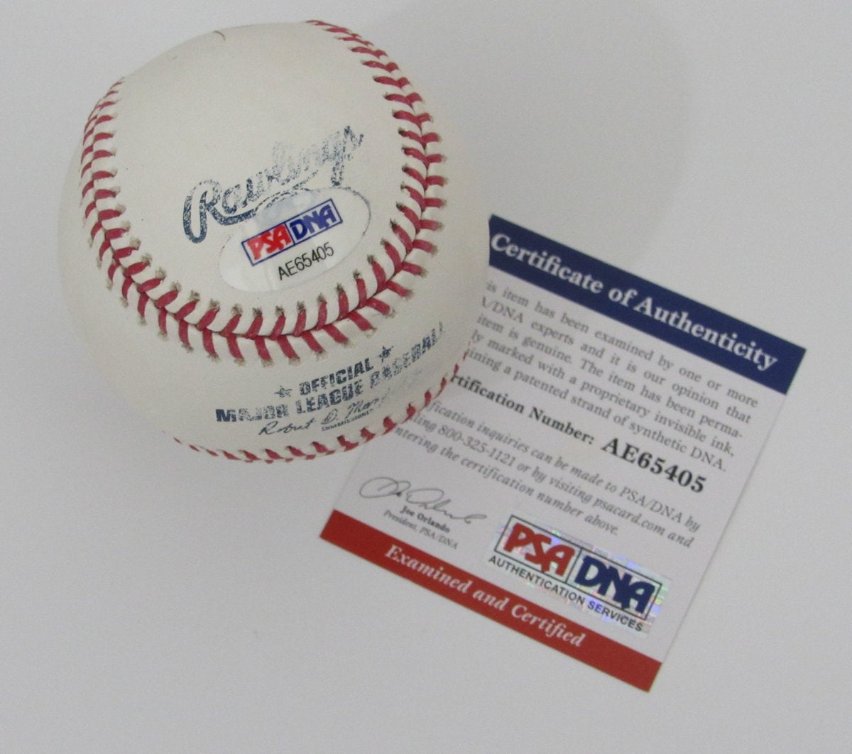 Michael Phelps Signed/Autographed OML Baseball Olympic Swimmer PSA/DNA 196579