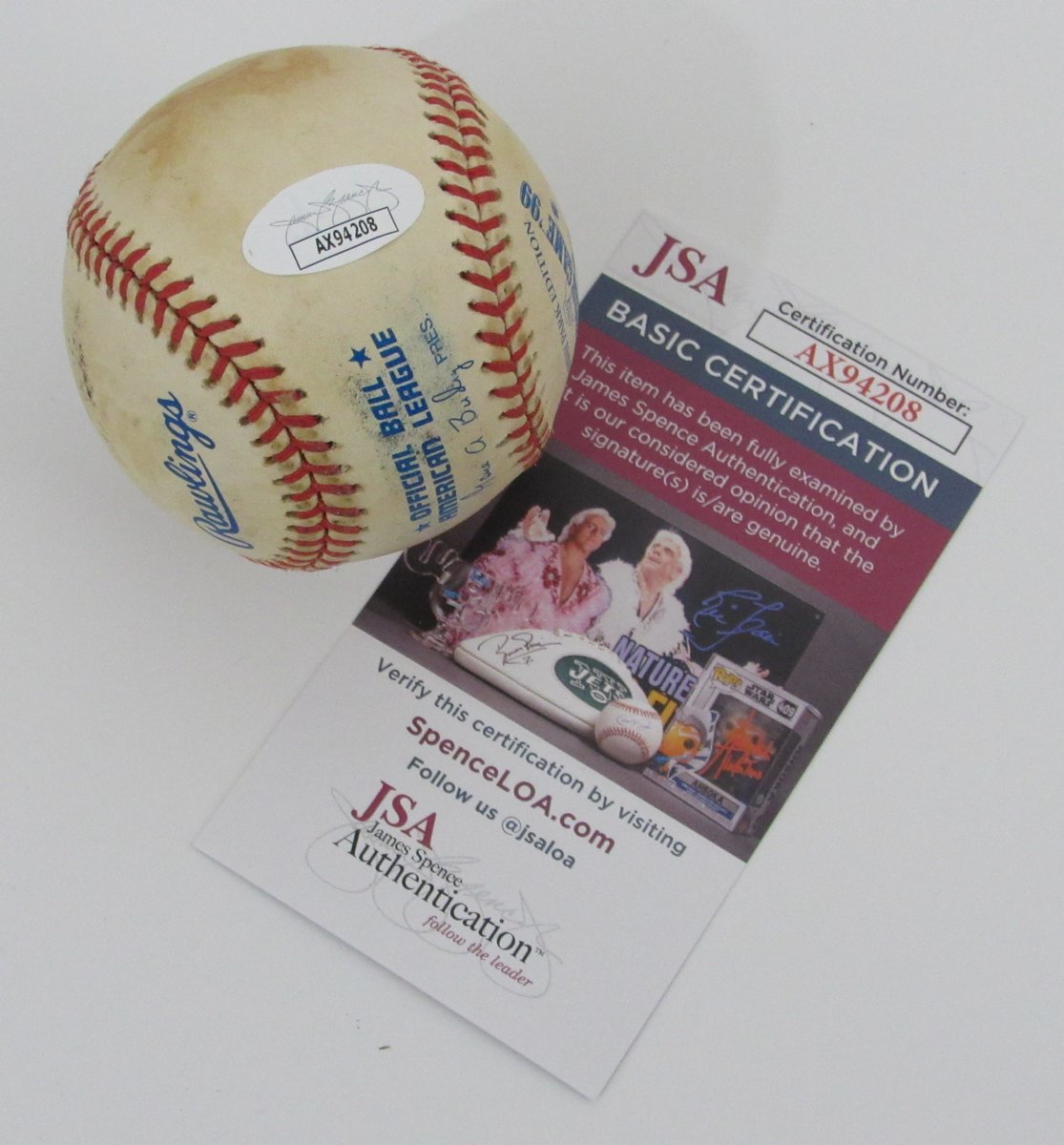 Dom DiMaggio/Johnny Pesky Signed/Auto OAL Baseball Boston Red Sox JSA 196597