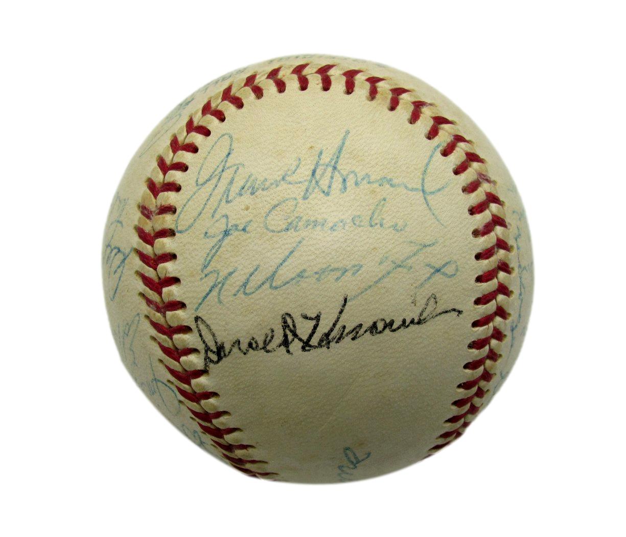 1969 Washington Senators Team-Signed by (23) OAL Baseball PSA/DNA 196418