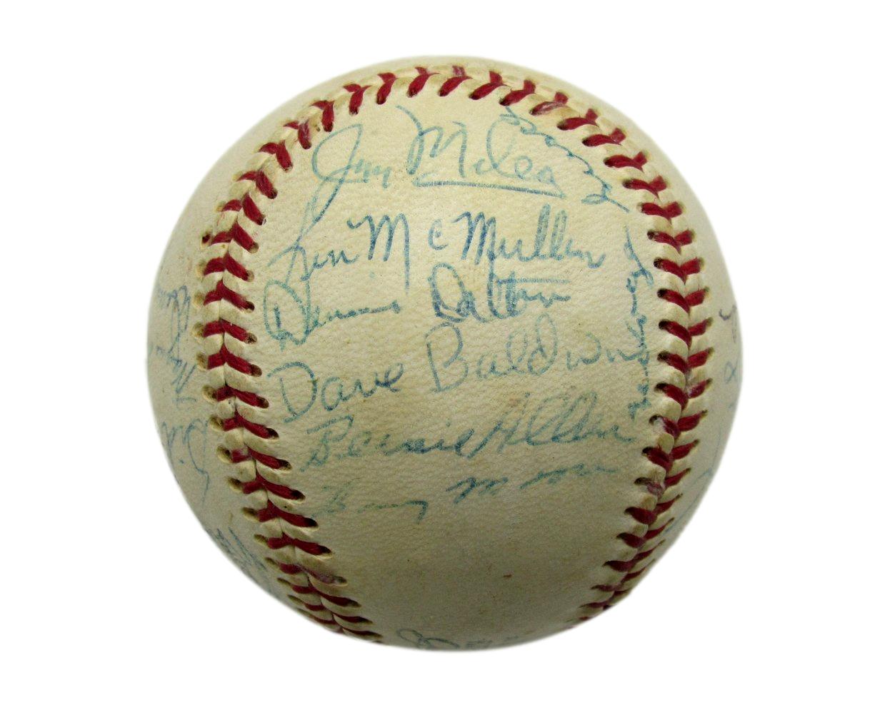 1969 Washington Senators Team-Signed by (23) OAL Baseball PSA/DNA 196418