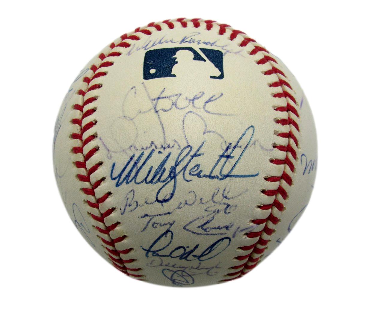 1999 New York Yankees Team-Signed by (30) OML Baseball PSA/DNA 196419
