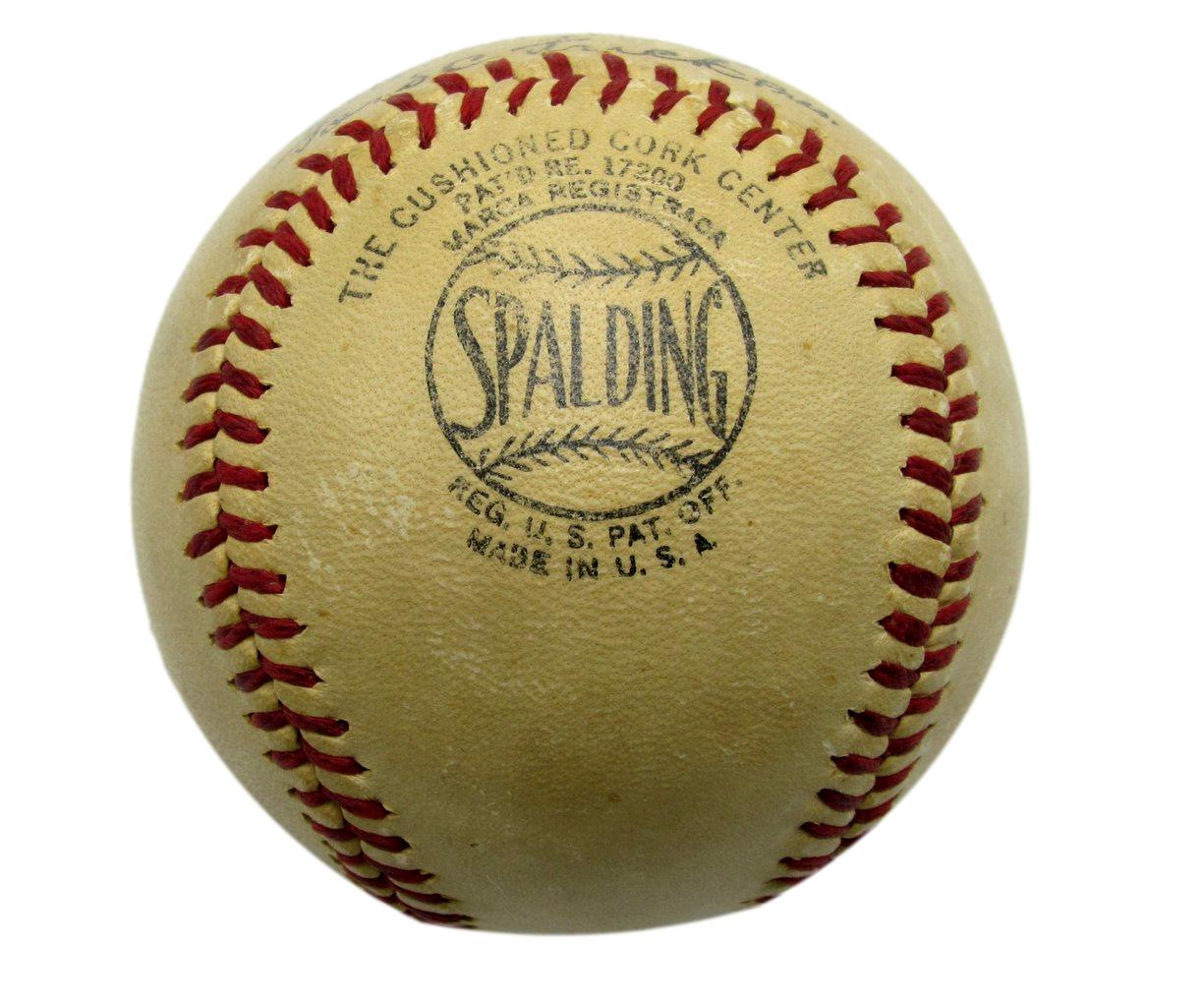 Leo Durocher HOF Signed/Inscribed ONL Baseball Brooklyn Dodgers PSA/DNA 196421