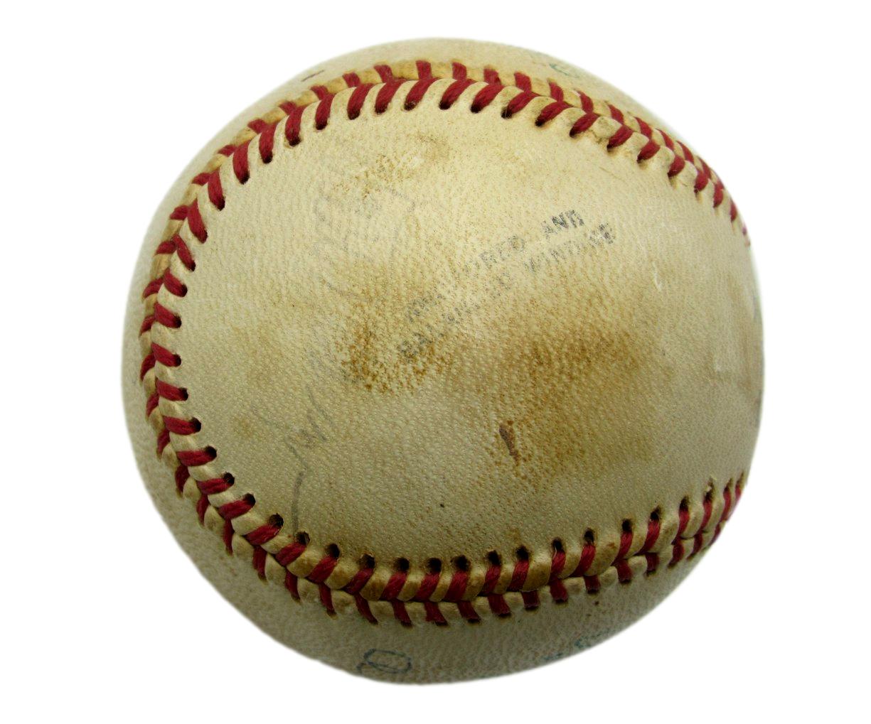 Baseball Greats Multi-Signed by (6) Arizona Mexico League Baseball PSA/DNA 19642