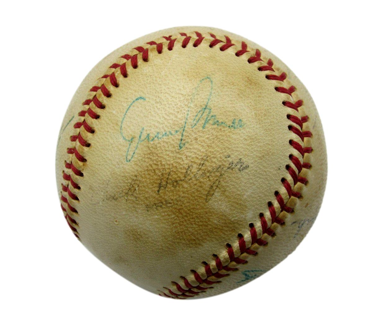 Baseball Greats Multi-Signed by (6) Arizona Mexico League Baseball PSA/DNA 19642