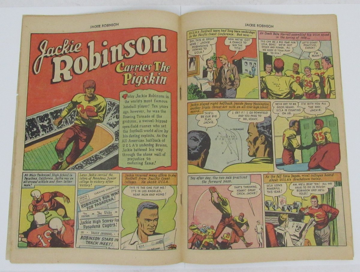 Jackie Robinson 1950 Fawcett Comic Book No. 4 195682