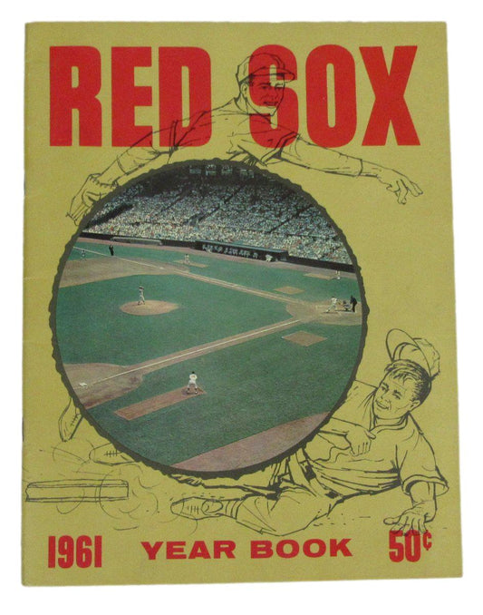 Boston Red Sox 1961 Yearbook 195686