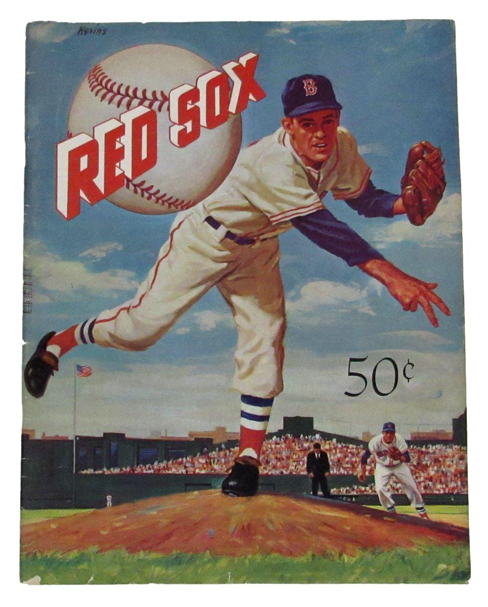 Boston Red Sox 1958 Yearbook 195688