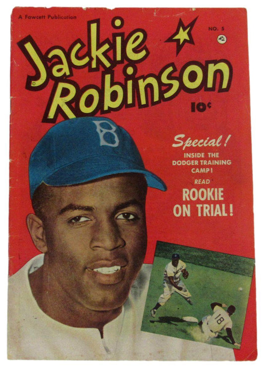 Jackie Robinson 1950 Fawcett Comic Book No. 5 195681